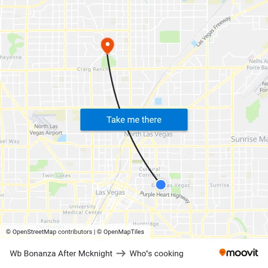 Wb Bonanza After Mcknight to Who"s cooking map