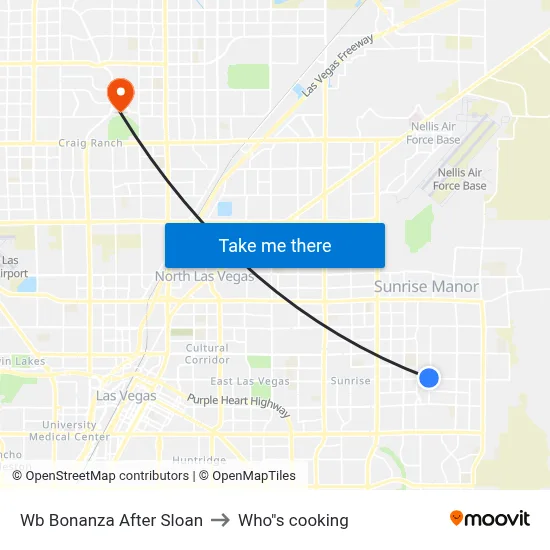 Wb Bonanza After Sloan to Who"s cooking map