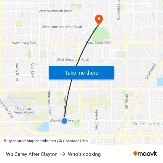 Wb Carey After Clayton to Who"s cooking map