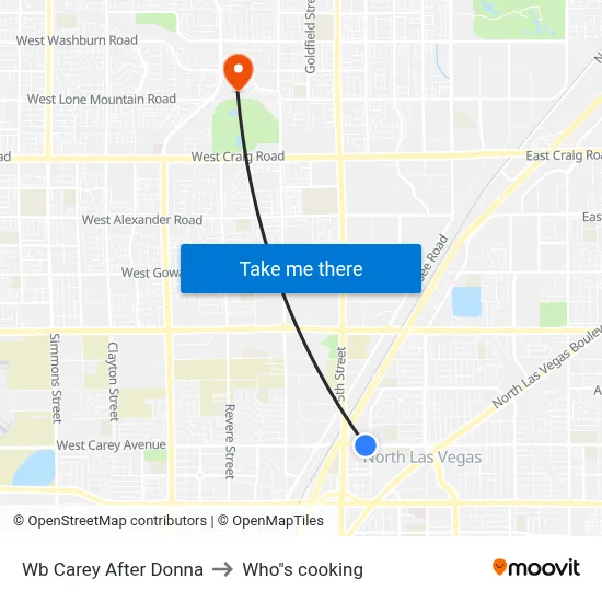 Wb Carey After Donna to Who"s cooking map