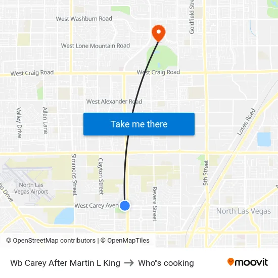 Wb Carey After Martin L King to Who"s cooking map