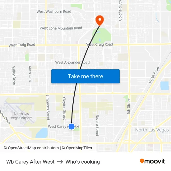 Wb Carey After West to Who"s cooking map