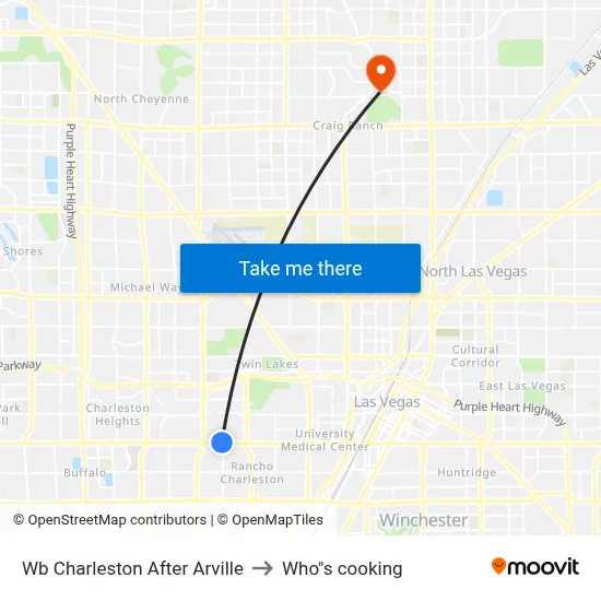 Wb Charleston After Arville to Who"s cooking map