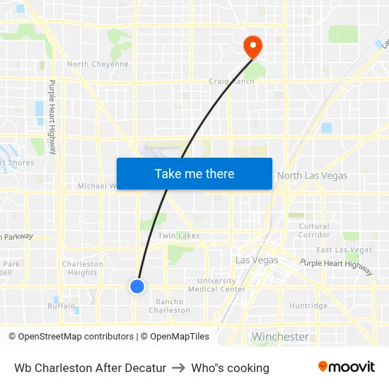 Wb Charleston After Decatur to Who"s cooking map