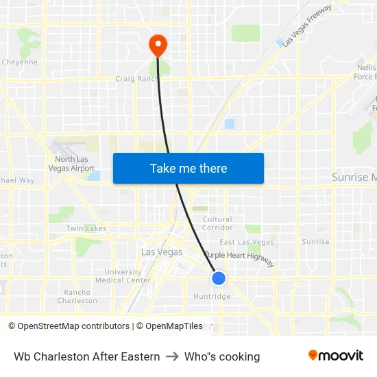 Wb Charleston After Eastern to Who"s cooking map