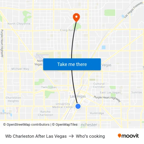 Wb Charleston After Las Vegas to Who"s cooking map