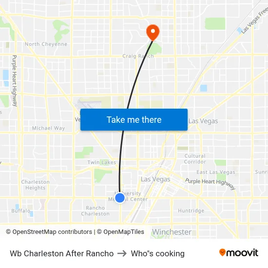 Wb Charleston After Rancho to Who"s cooking map