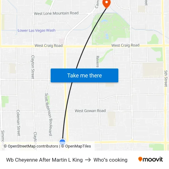 Wb Cheyenne After Martin L King to Who"s cooking map