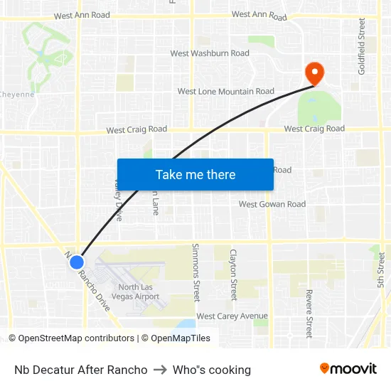 Nb Decatur After Rancho to Who"s cooking map