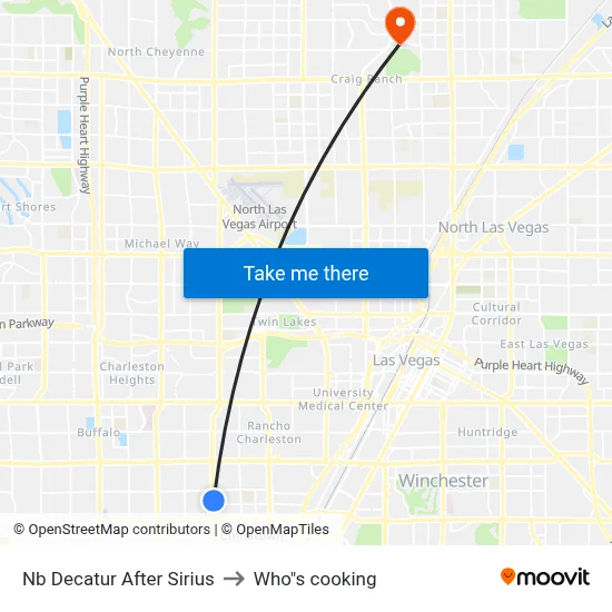 Nb Decatur After Sirius to Who"s cooking map