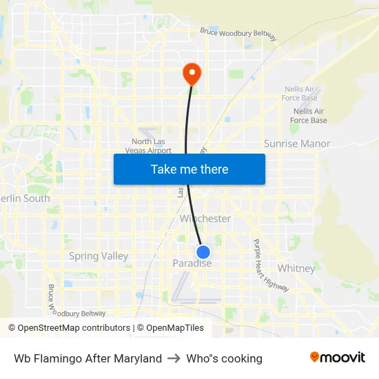 Wb Flamingo After Maryland to Who"s cooking map