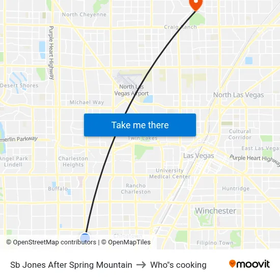 Sb Jones After Spring Mountain to Who"s cooking map