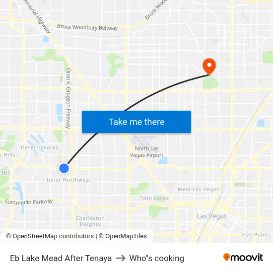 Eb Lake Mead After Tenaya to Who"s cooking map
