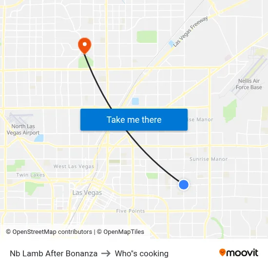 Nb Lamb After Bonanza to Who"s cooking map