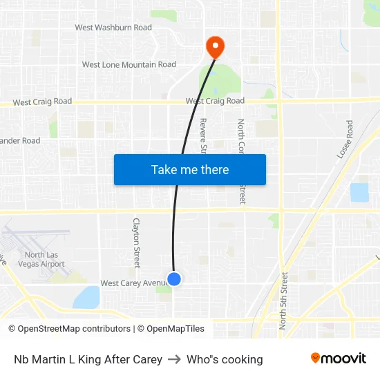 Nb Martin L King After Carey to Who"s cooking map