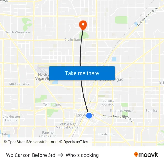 Wb Carson Before 3rd to Who"s cooking map