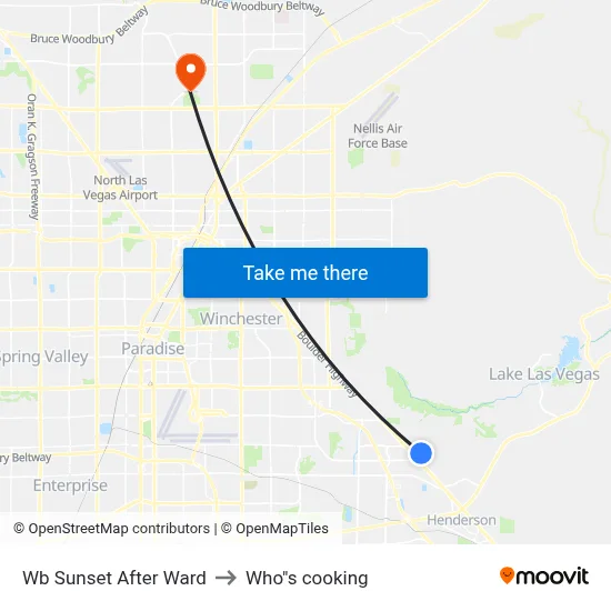 Wb Sunset After Ward to Who"s cooking map