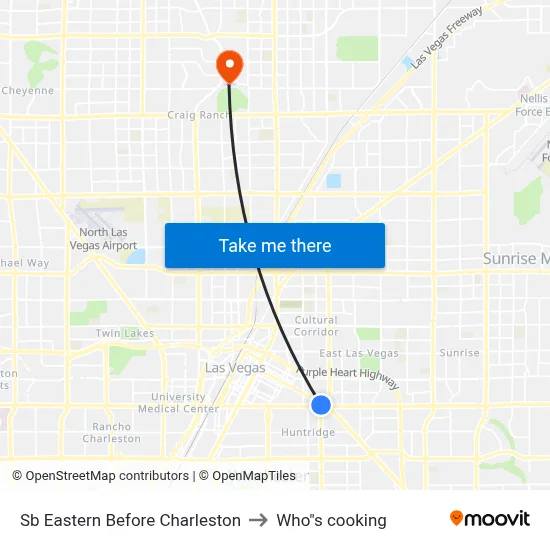 Sb Eastern Before Charleston to Who"s cooking map