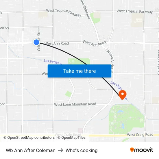 Wb Ann After Coleman to Who"s cooking map