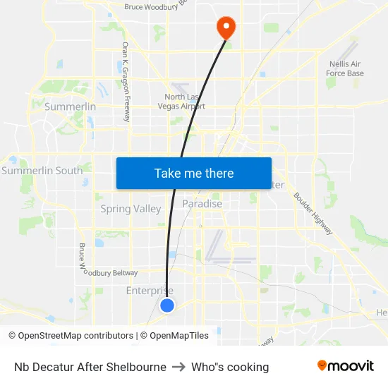 Nb Decatur After Shelbourne to Who"s cooking map
