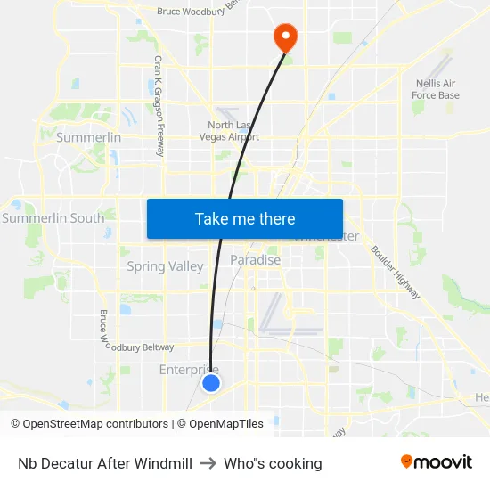 Nb Decatur After Windmill to Who"s cooking map