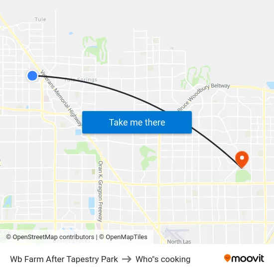 Wb Farm After Tapestry Park to Who"s cooking map