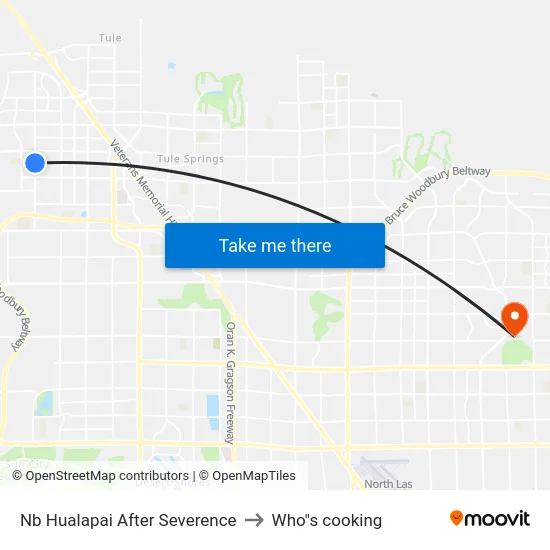 Nb Hualapai After Severence to Who"s cooking map