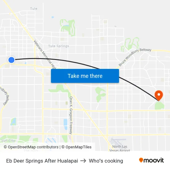 Eb Deer Springs After Hualapai to Who"s cooking map