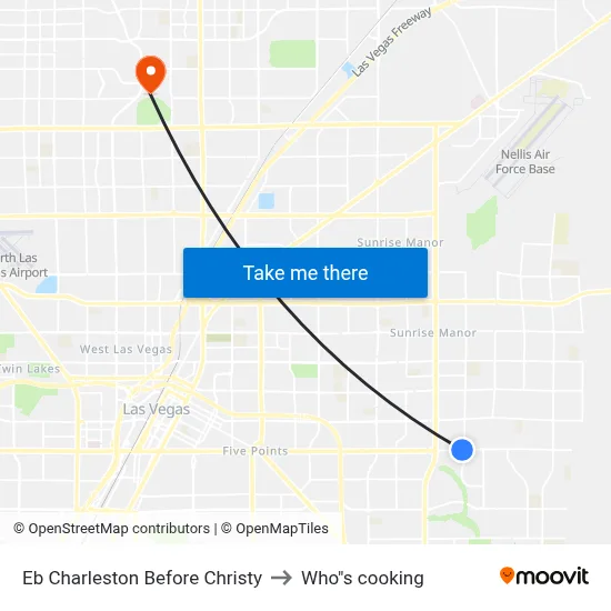 Eb Charleston Before Christy to Who"s cooking map