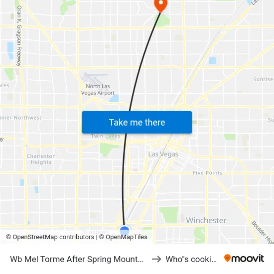 Wb Mel Torme After Spring Mountain to Who"s cooking map