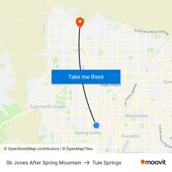 Sb Jones After Spring Mountain to Tule Springs map
