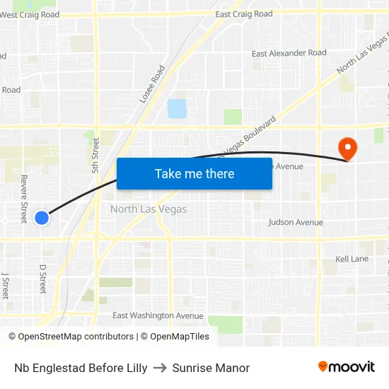 Nb Englestad Before Lilly to Sunrise Manor map