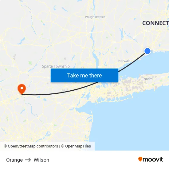 Orange to Wilson map