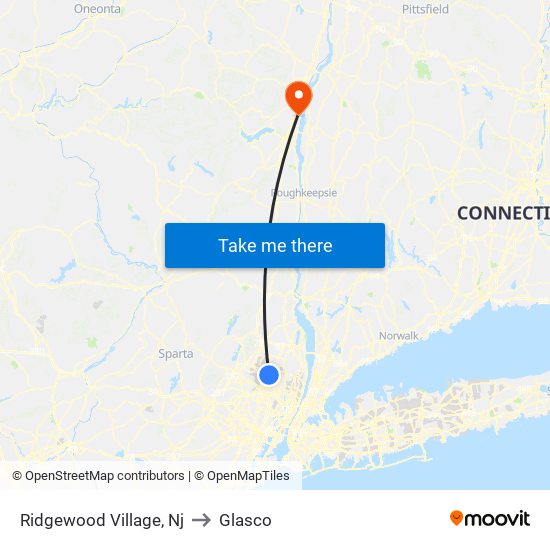 Ridgewood Village, Nj to Glasco map