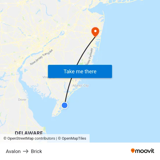 Avalon to Brick map