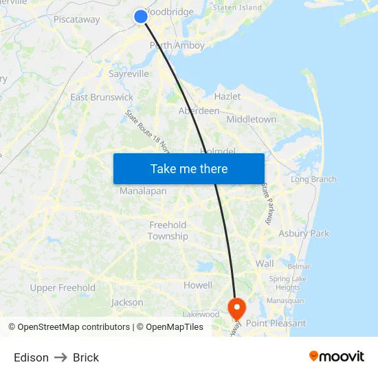 Edison to Brick map
