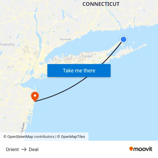Orient to Deal map