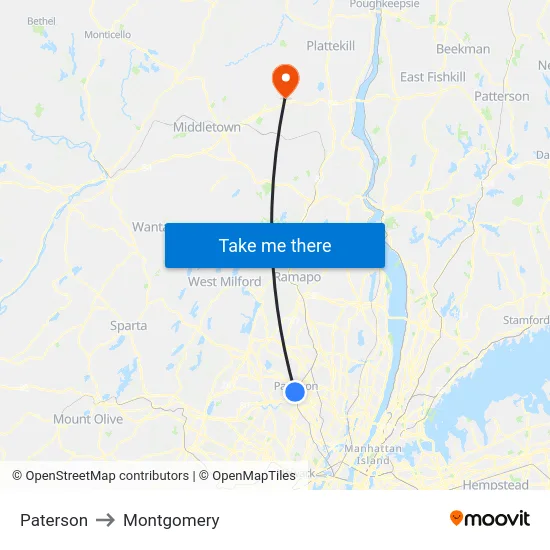 Paterson to Montgomery map
