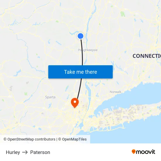 Hurley to Paterson map