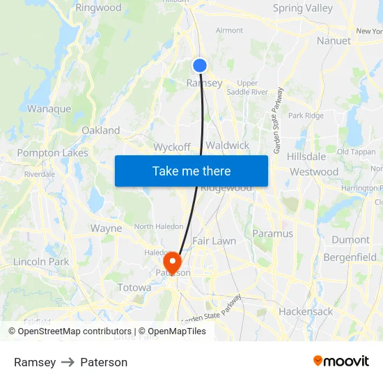 Ramsey to Paterson map