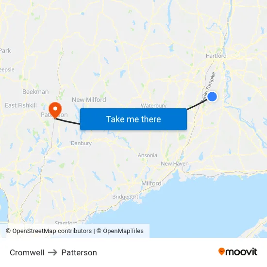 Cromwell to Patterson map