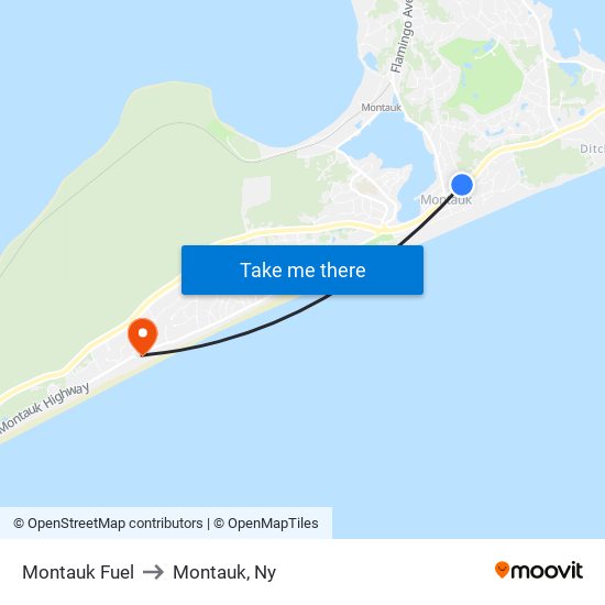 Montauk Fuel to Montauk, Ny map