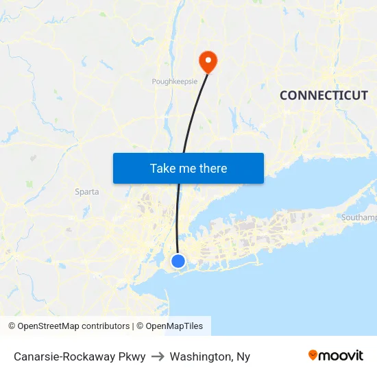 Canarsie-Rockaway Pkwy to Washington, Ny map