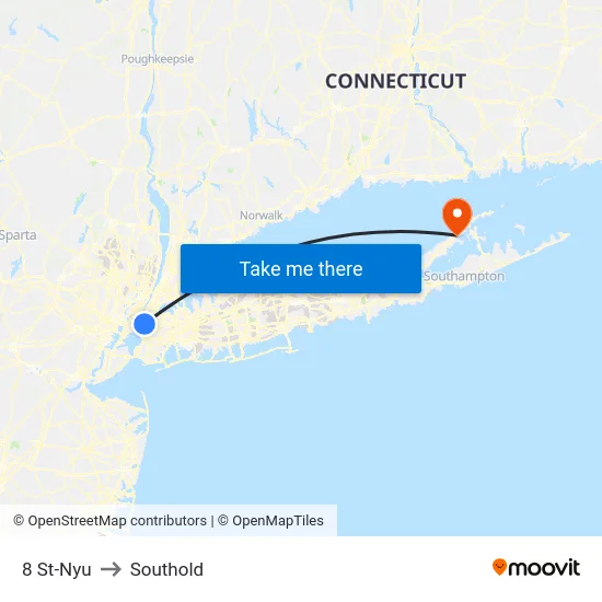 8 St-Nyu to Southold map