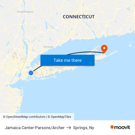 Jamaica Center-Parsons/Archer to Springs, Ny map