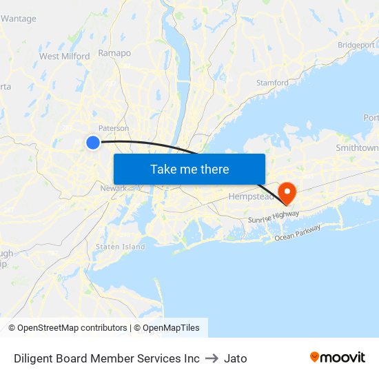Diligent Board Member Services Inc to Jato map