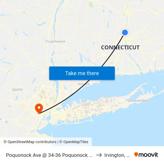 Poquonock Ave @ 34-36 Poquonock Ave to Irvington, NJ map