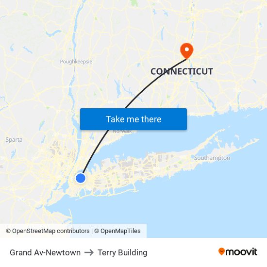 Grand Av-Newtown to Terry Building map