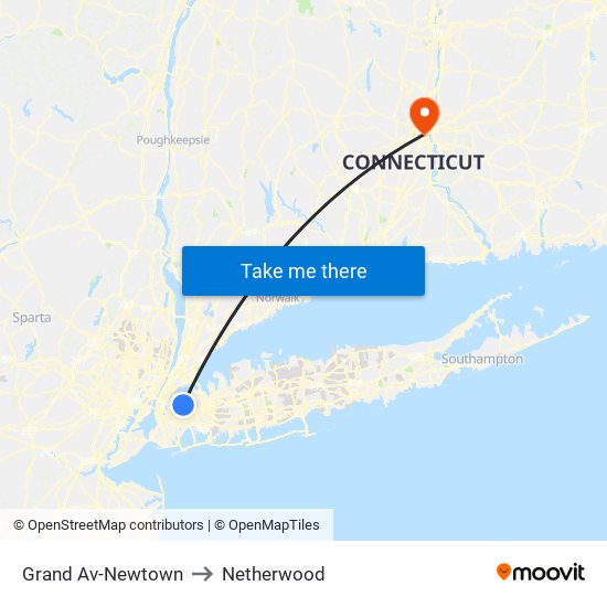 Grand Av-Newtown to Netherwood map
