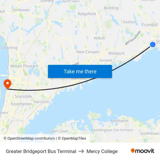 Wspt & Wolfpit to Mercy College map